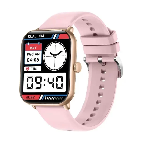 1.96 Screen Multifunctional Pink Waterproof Smart Watch