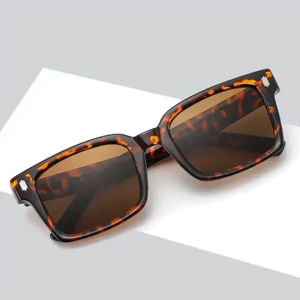 Luxury Trendy Women Brown Frame Brown Lens Sunglasses