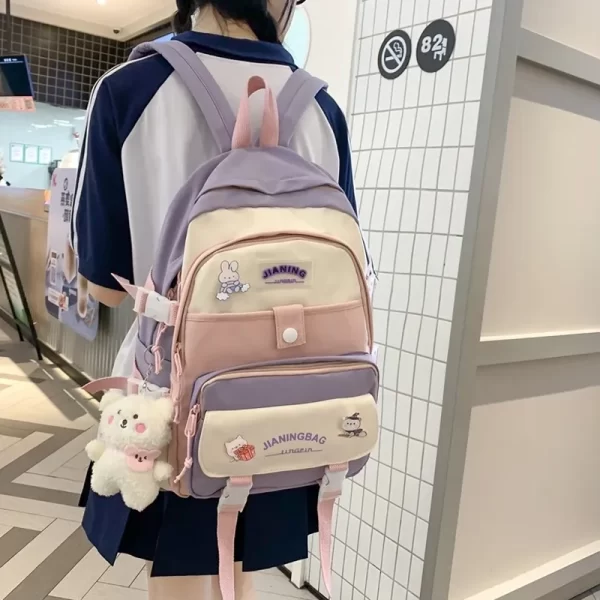2024 High School Girls Purple Backpack