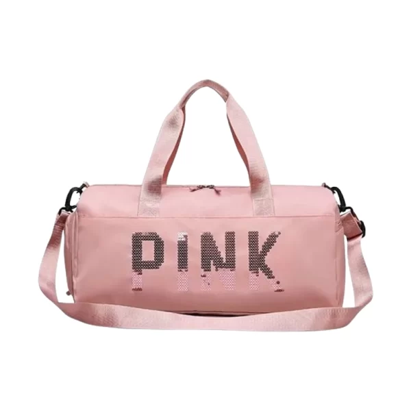 2024 Pink Shoulder Duffle Bag For Travel Sports