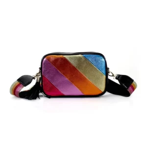 Inspired Rainbow Multicolour Crossbody Sling Bag