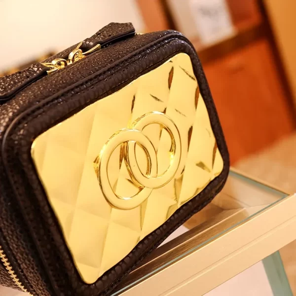 Versatile Black Sling Handbag For Female