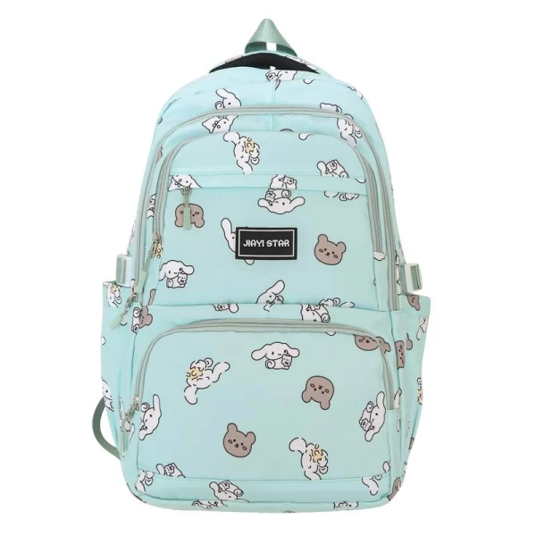 2024 Cute Green Backpack For School Student