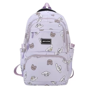 2024 Cute Purple Backpack For School Student