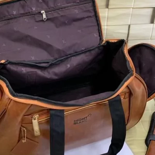 Business Travelling Luggage Tan Duffel Handbag