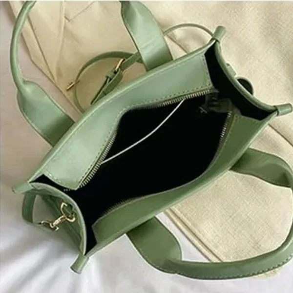 Jute Straw Green Tote Hand Bag For Women
