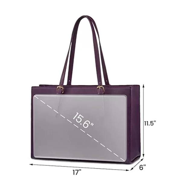 Shoulder Purple Tote Handbags For Laptop