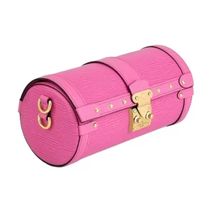 Imported Round Trunk Pink Sling Bag