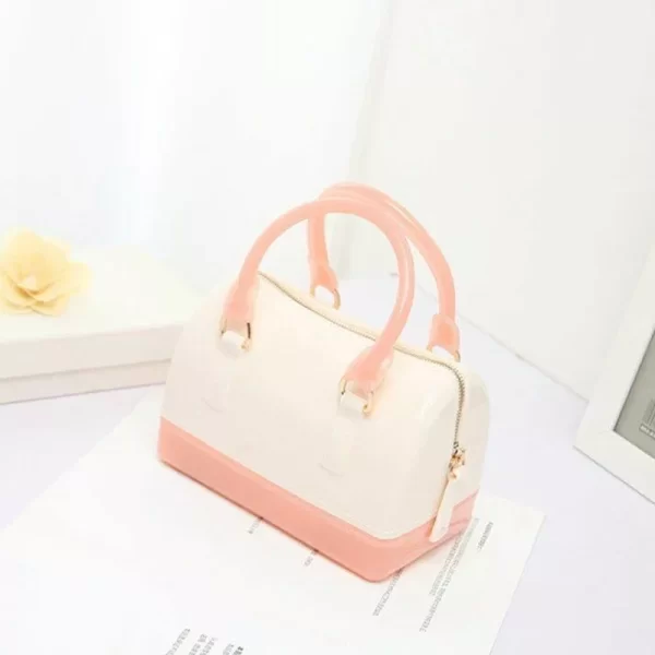 Jelly Candy Pillow Light Pink Sling Bag