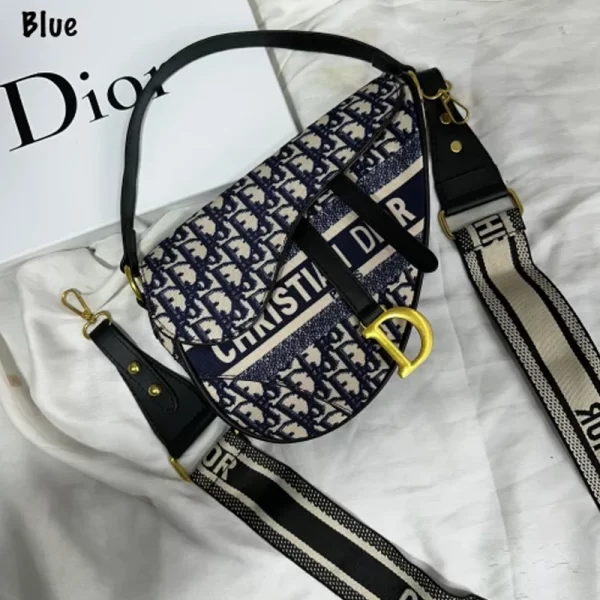 Women Crossbody Blue Saddle Handbag Copy