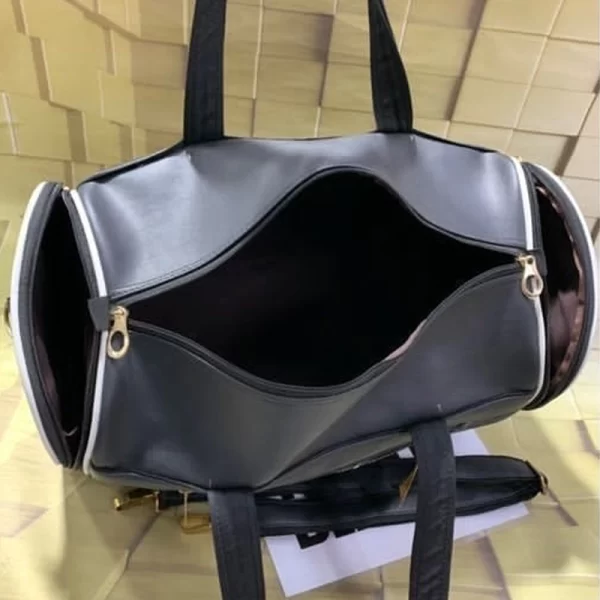 2024 High Class Travel Black Duffle Handbag