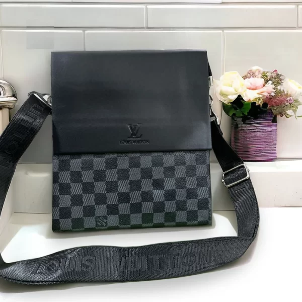 Casual Men Messenger Black Bag