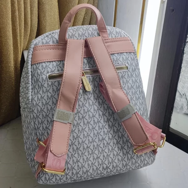 Classy White Back Pack Dupe For Ladies