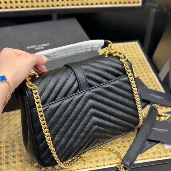 Embossed Monogram Black Sling Bag Copy