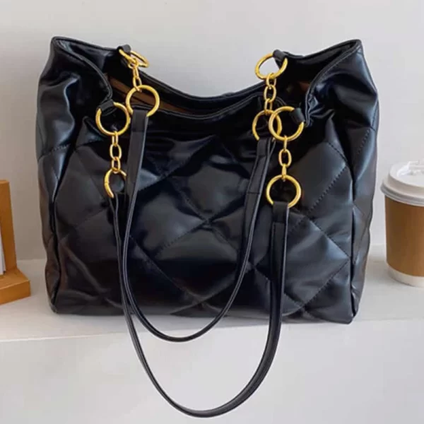 Luxury Shoulder Black Handbag For Women