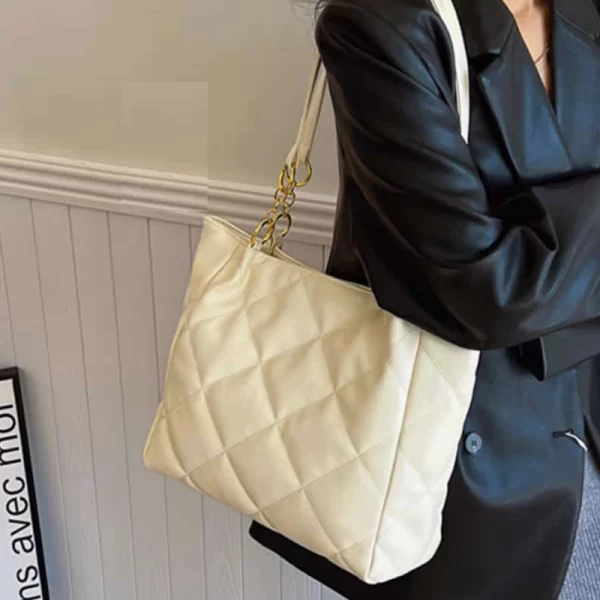 Luxury Shoulder White Handbag For Women