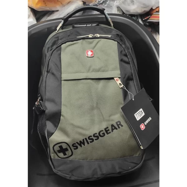 Swiss Gear Dupe Green Backpack For Men