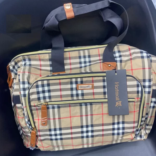 Daily Use Shoulder Duffel Multicolour Bag