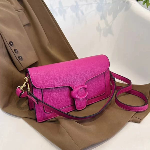 Mirror Copy Tabby Sling Purple Bag