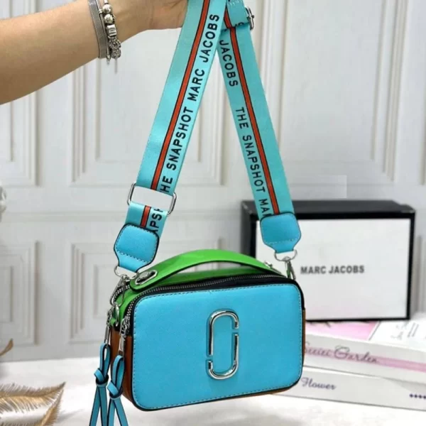 Modern Style Sling Snapshot Blue Bag