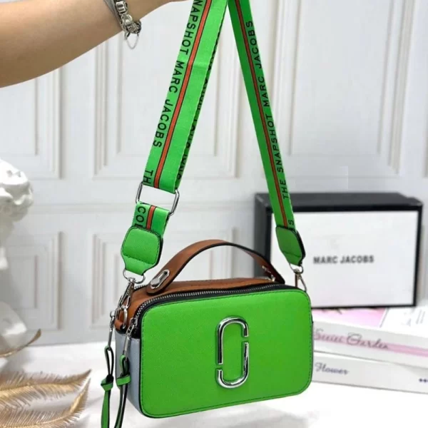 Modern Style Sling Snapshot Green Bag