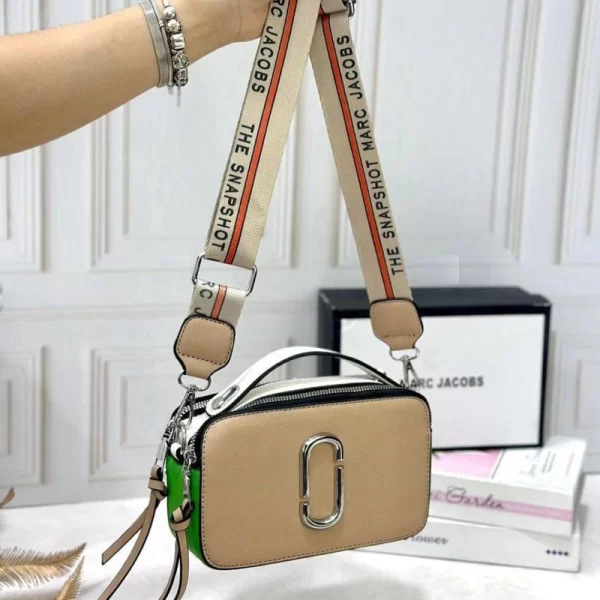 Modern Style Sling Snapshot Khaki Bag