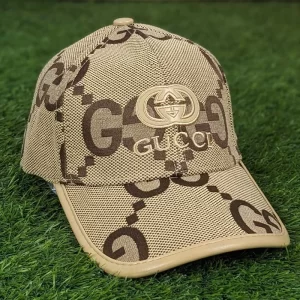 Premium Quality GG Monogram Beige Cap