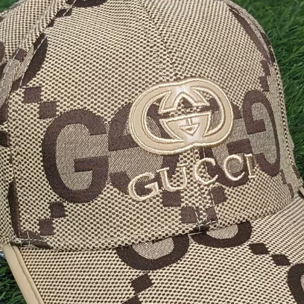 Premium Quality GG Monogram Beige Cap