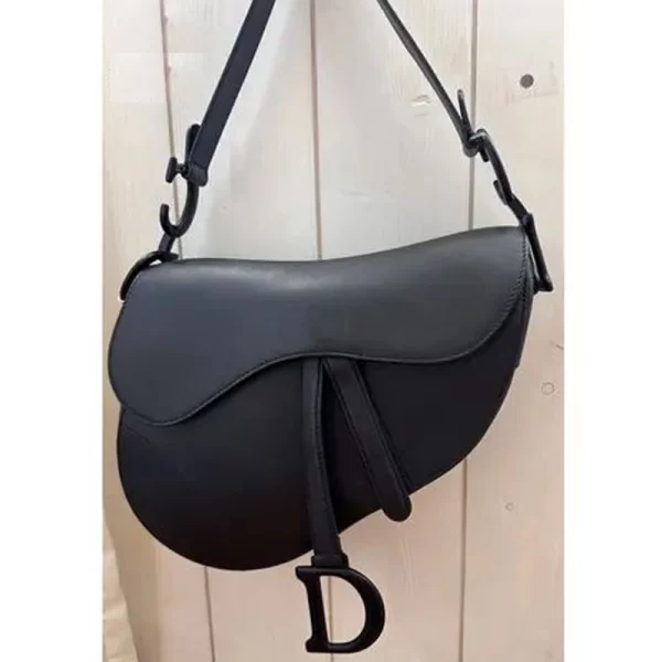 Shoulder Saddle Black Hand Bag For Women’s