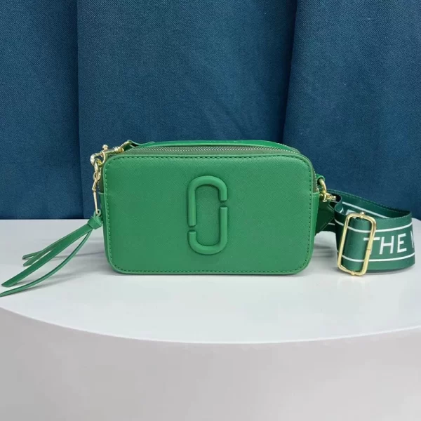 Snapshot Box Sling Green Bag For Girls