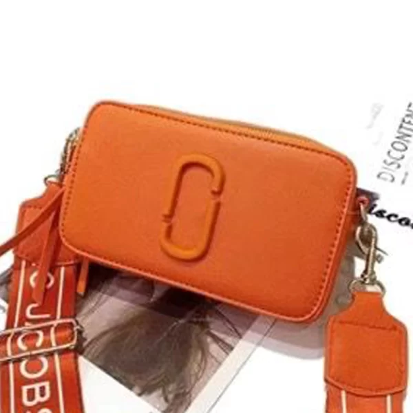 Snapshot Box Sling Orange Bag For Girls