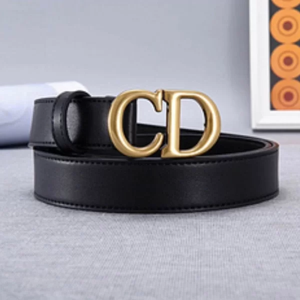 CD Men's Waist Black Belt Copy