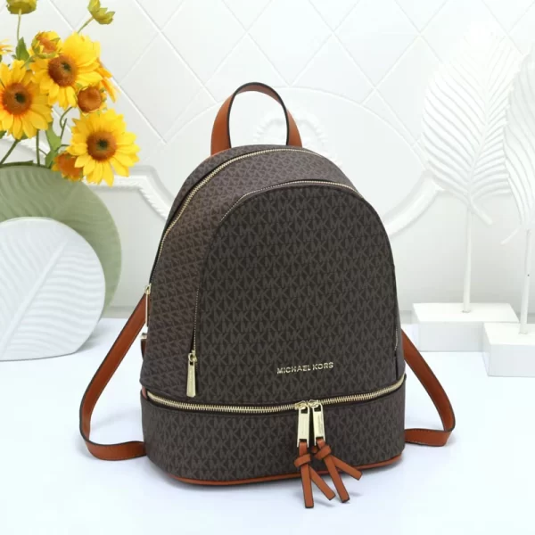 Stylish Mirror Copy Women Coffee Backpack