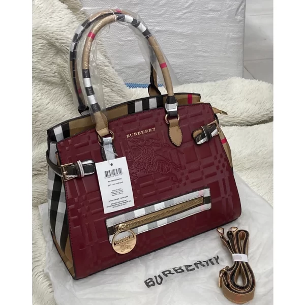 Trendy First Copy Shoulder Maroon Handbag