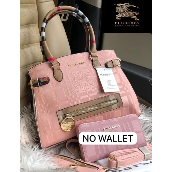 Trendy First Copy Shoulder Pink Handbag