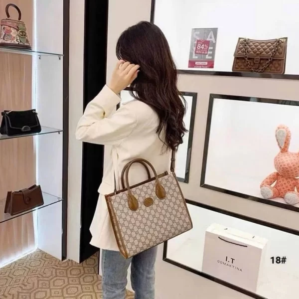 GG Supreme First Copy Satchel Small Tote Beige Bag